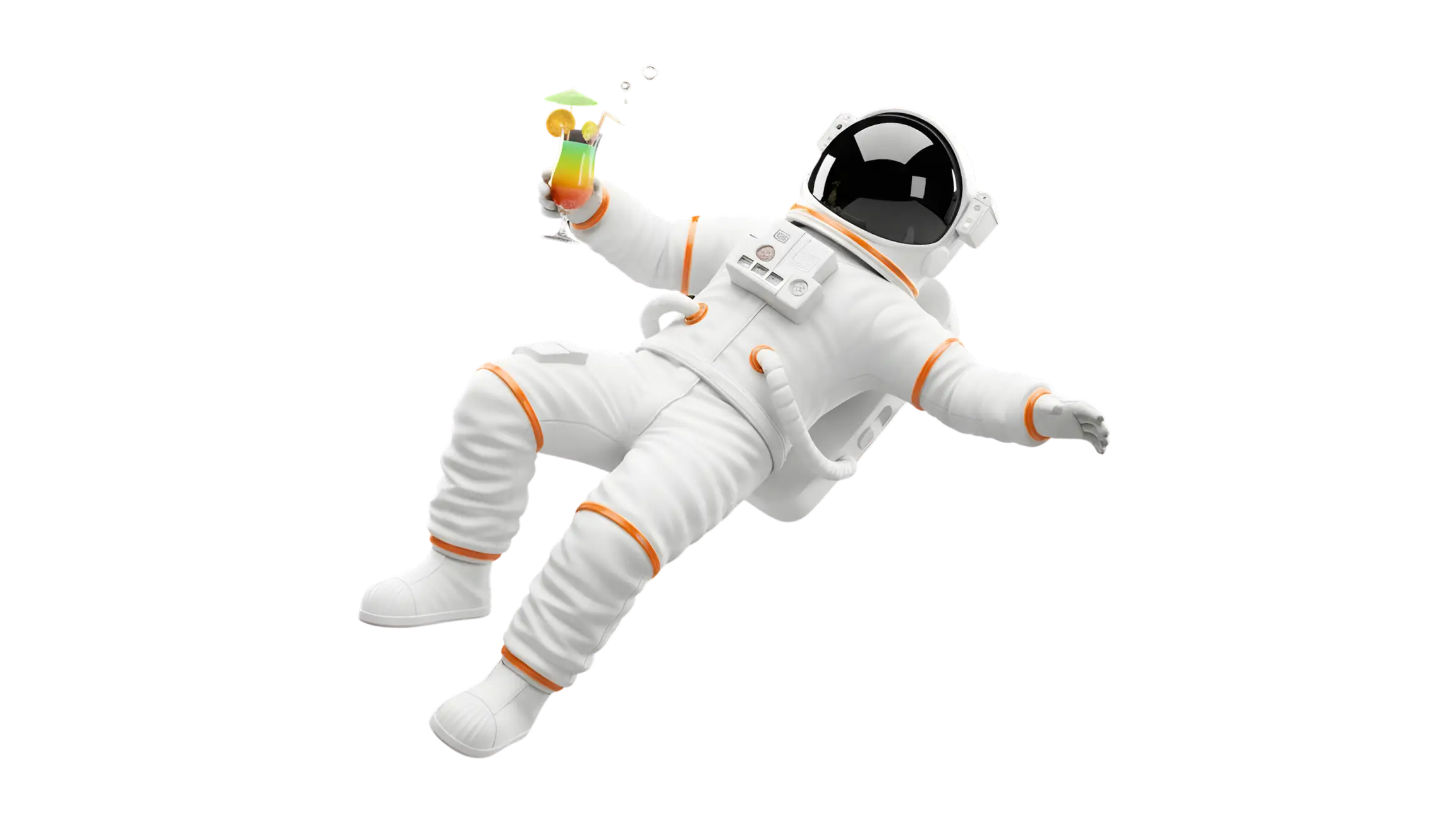 Floating Astronaut Right